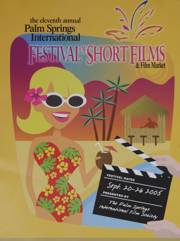A poster from the 2005 Palm Springs International Festival of Short Films.